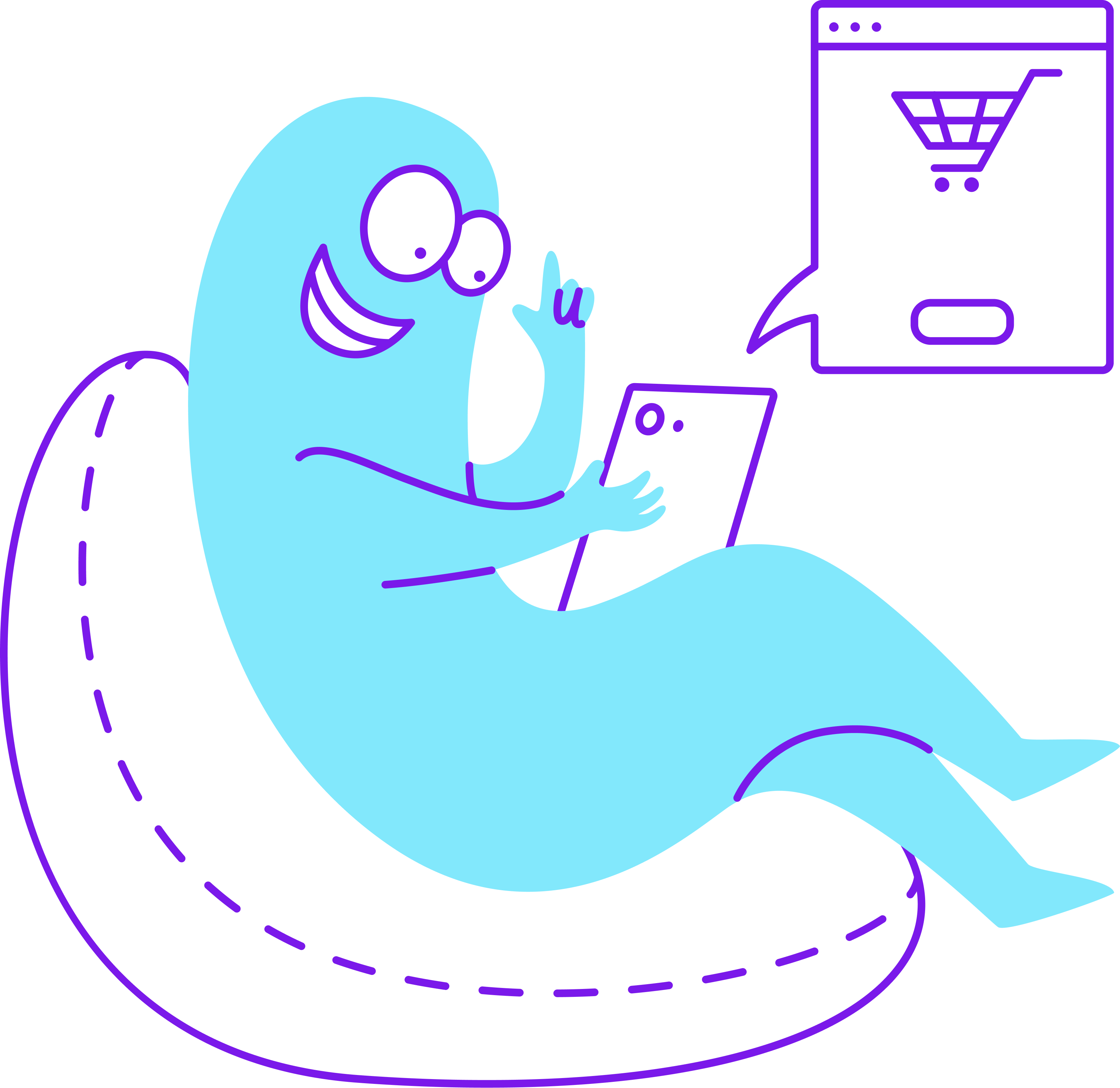 Subscription illustration showing premium access