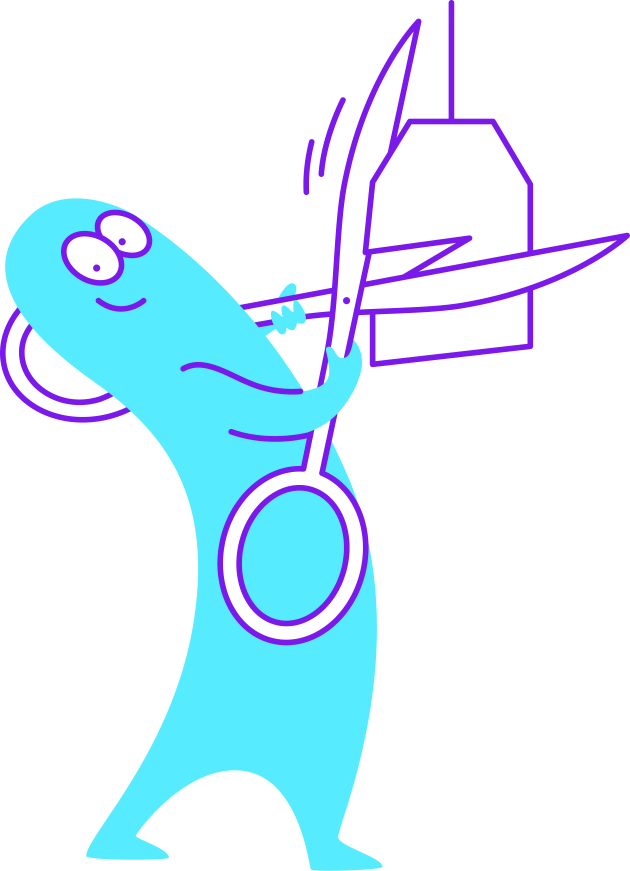 Price cut illustration showing free access